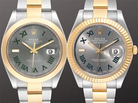 Rolex Datejust 2 VS Datejust 41 mm .